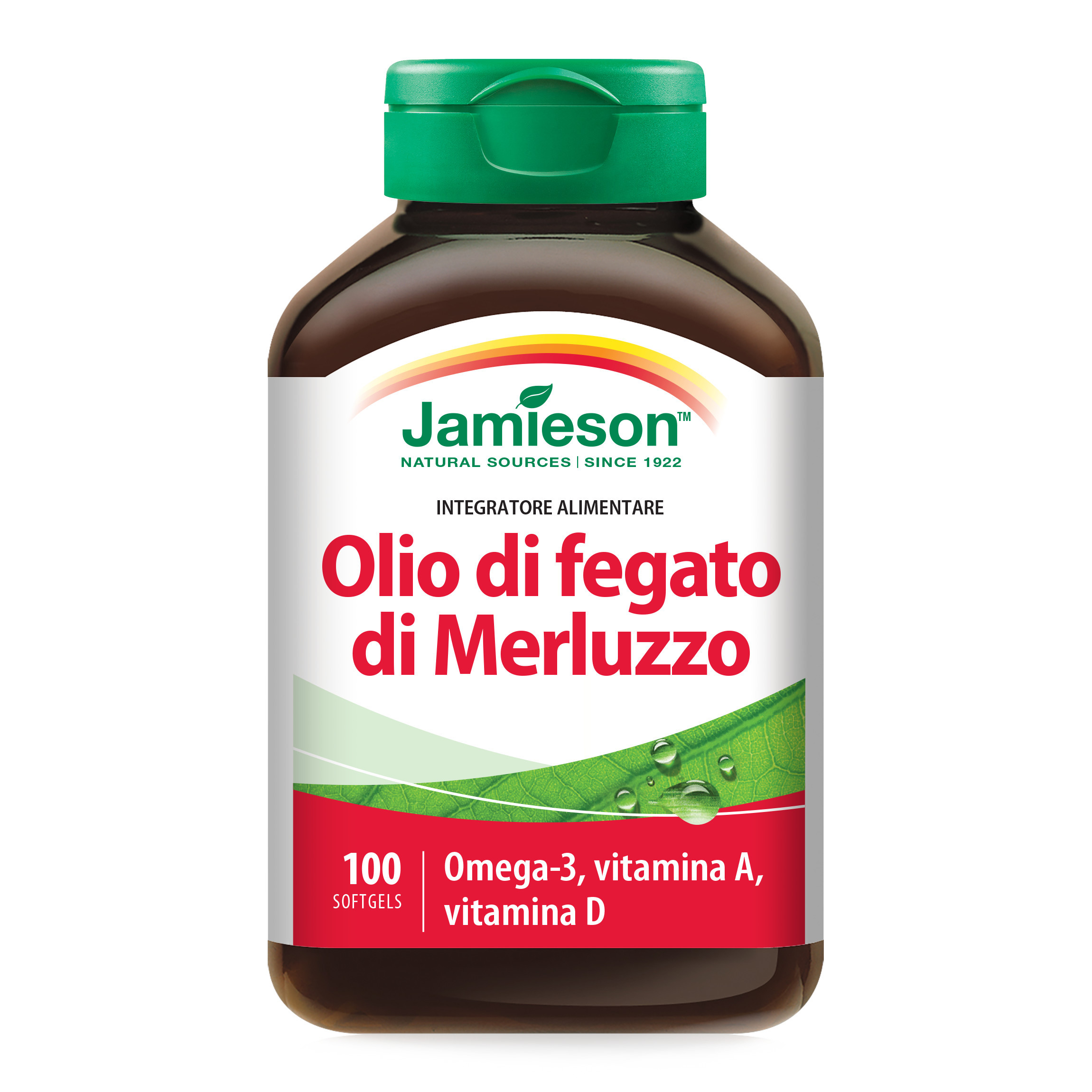 Olio di fegato di merluzzo 100 perle