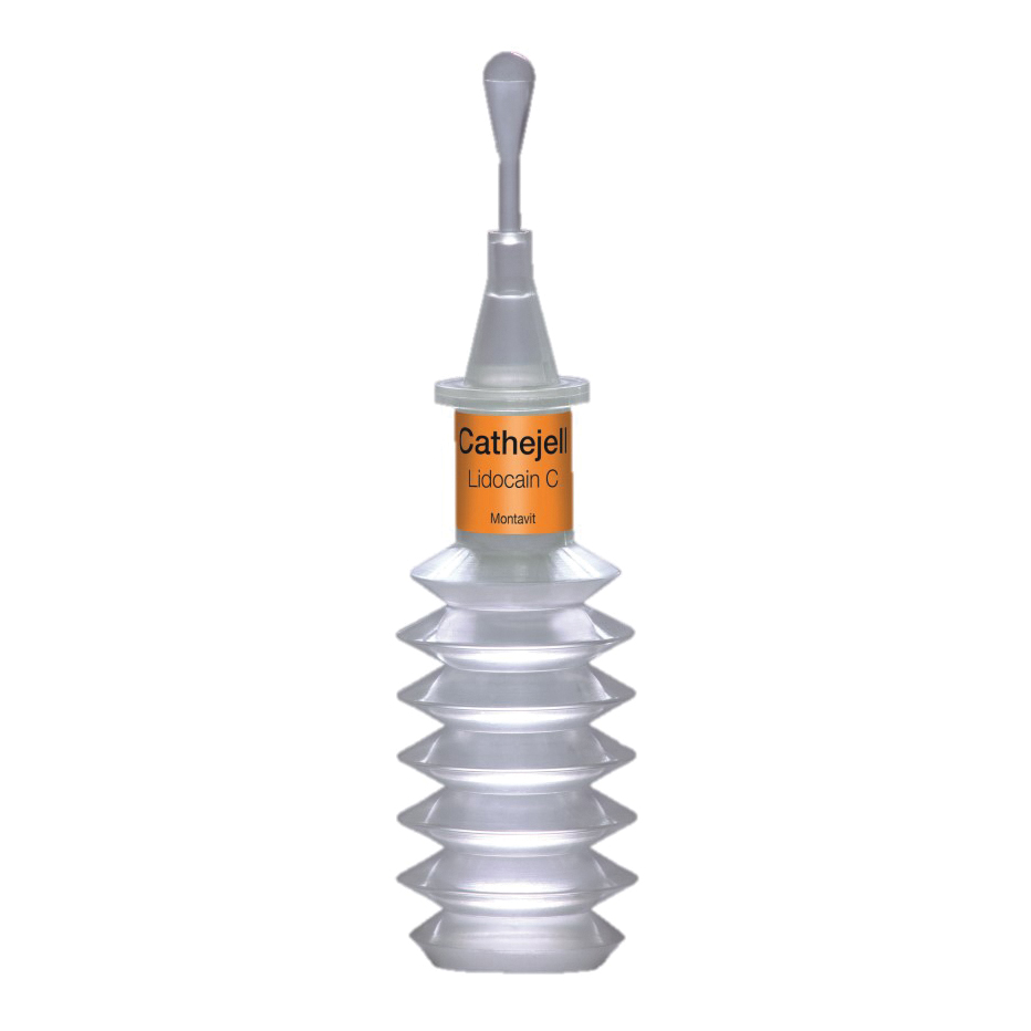 Gel lubrificante glissen con lidocaina/clorexidina per cateterismo ed endoscopia applicatore monodose erogatore a soffietto 8,5 g 25 pezzi