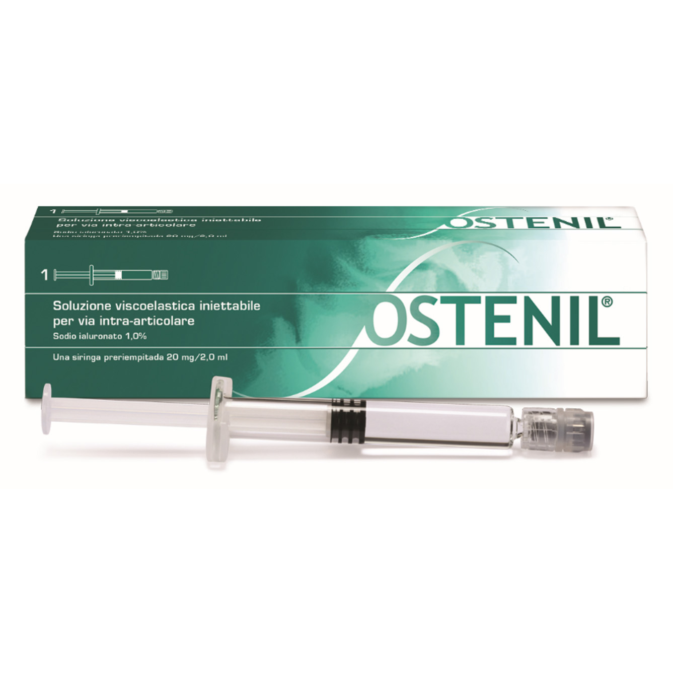 Siringa intra-articolare ostenil acido ialuronico 1% 20 mg 2 ml