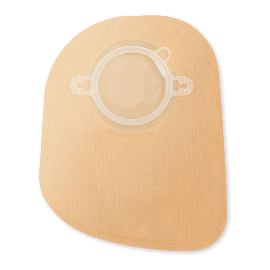 Sacca chiusa per colostomia anatomica rivestimento in tnt flangia per cintura opaca nova 2 43mm 30 pezzi