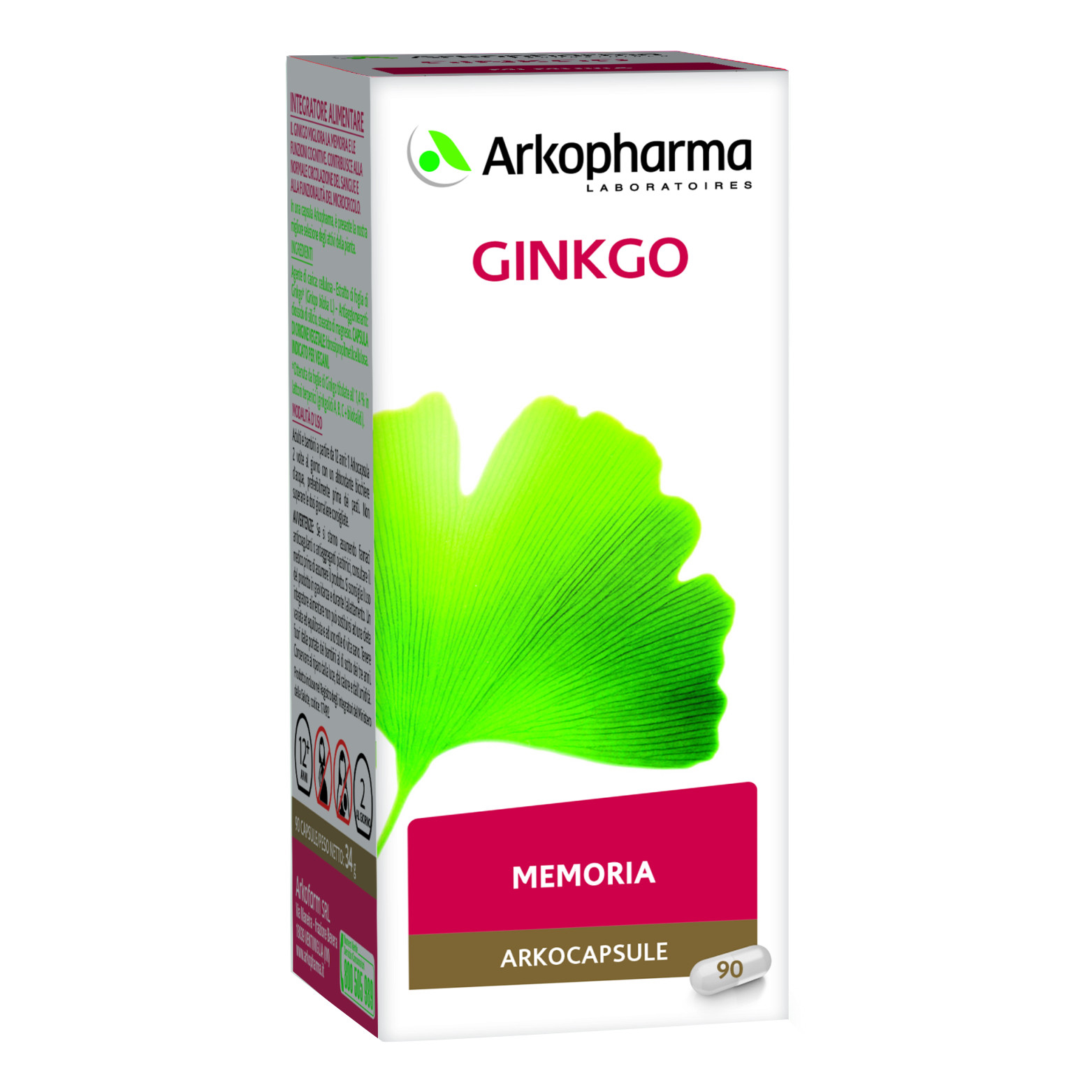 Arkocapsule Gingko 90 Capsule
