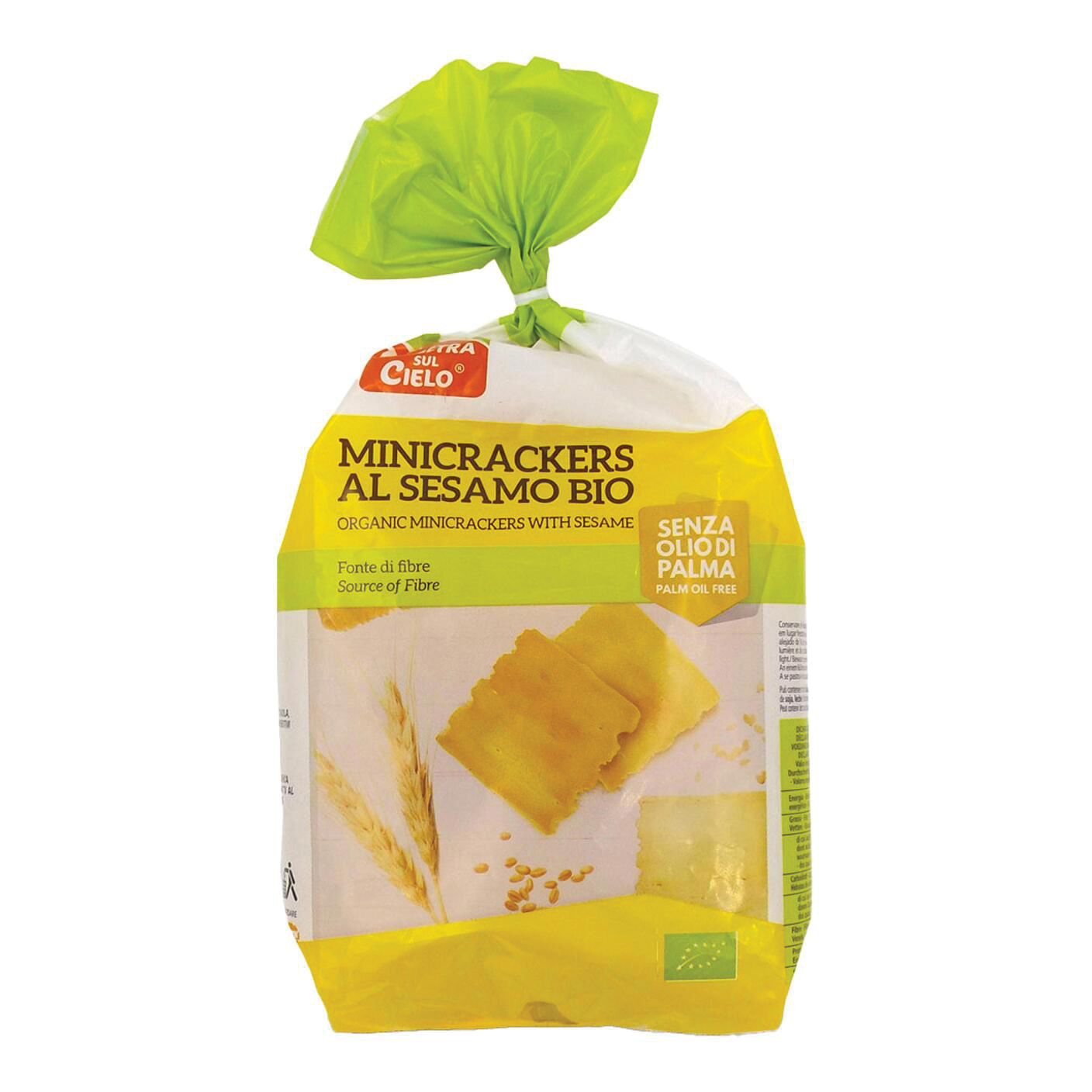 Minicrackers di frumento al sesamo bio 250 g