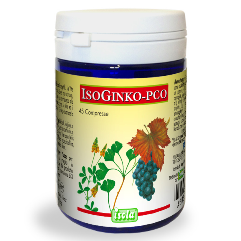 Isoginko pco 45 compresse