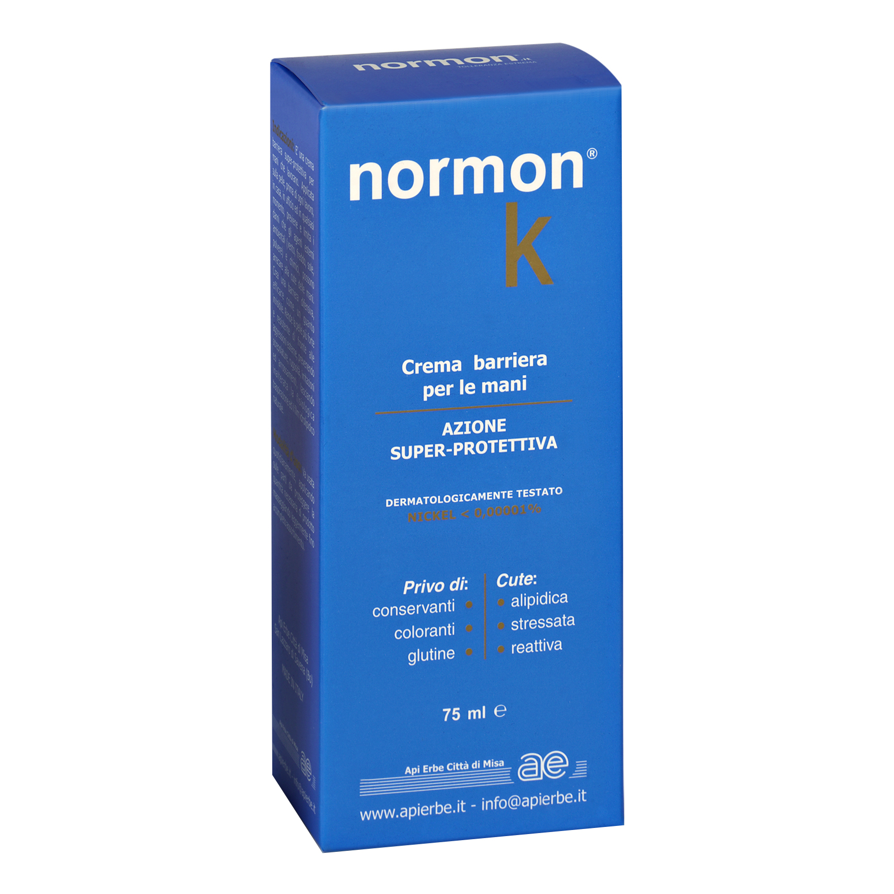 Normon k crema barr mani75ml