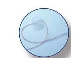 Catetere a breve termine per ureterostomia cutanea in silicone flangia rotonda pre montata linea radiopaca 5 fori sfalsati lunghezza 45cm ch10