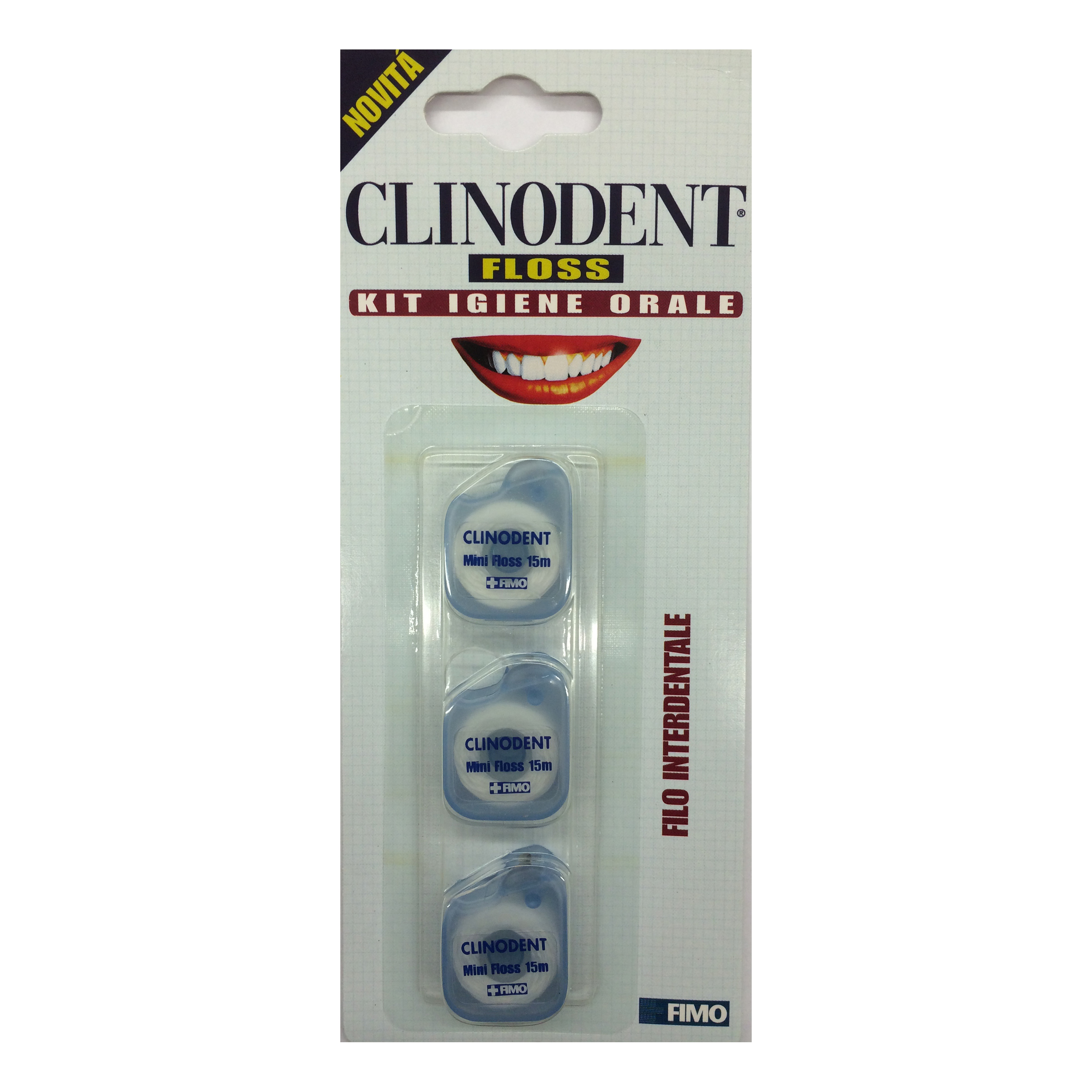 Clinodent floss filo interd