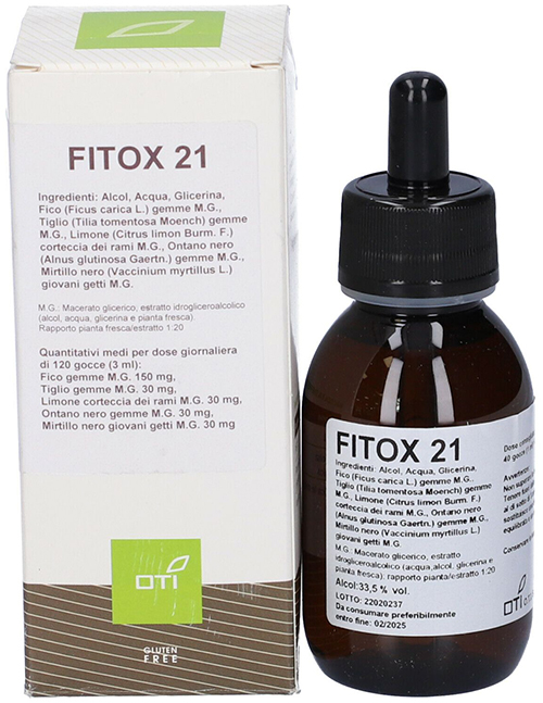 Fitox 21 Gocce 100ml Oti
