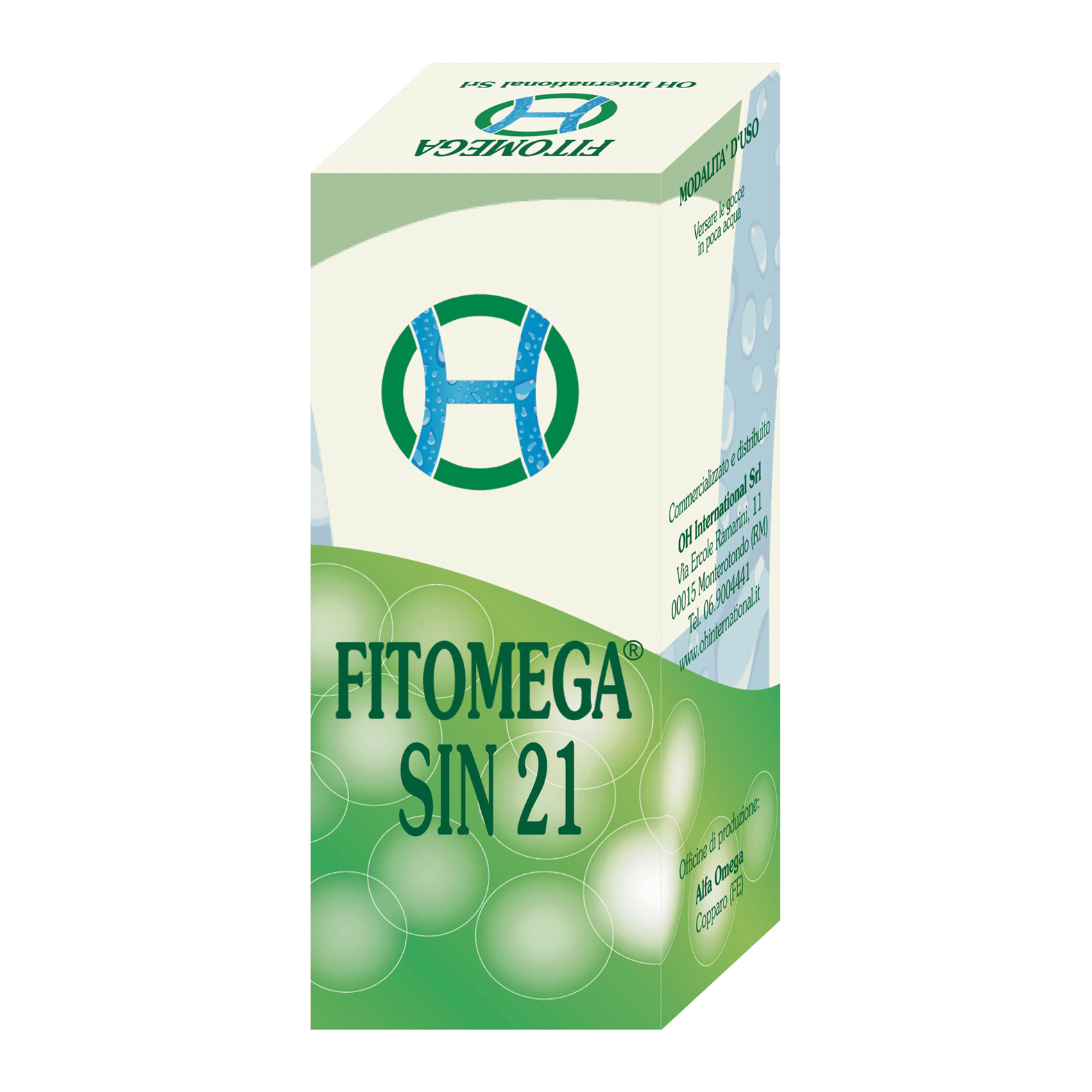 Fitomega Sin 21 50ml Gocce