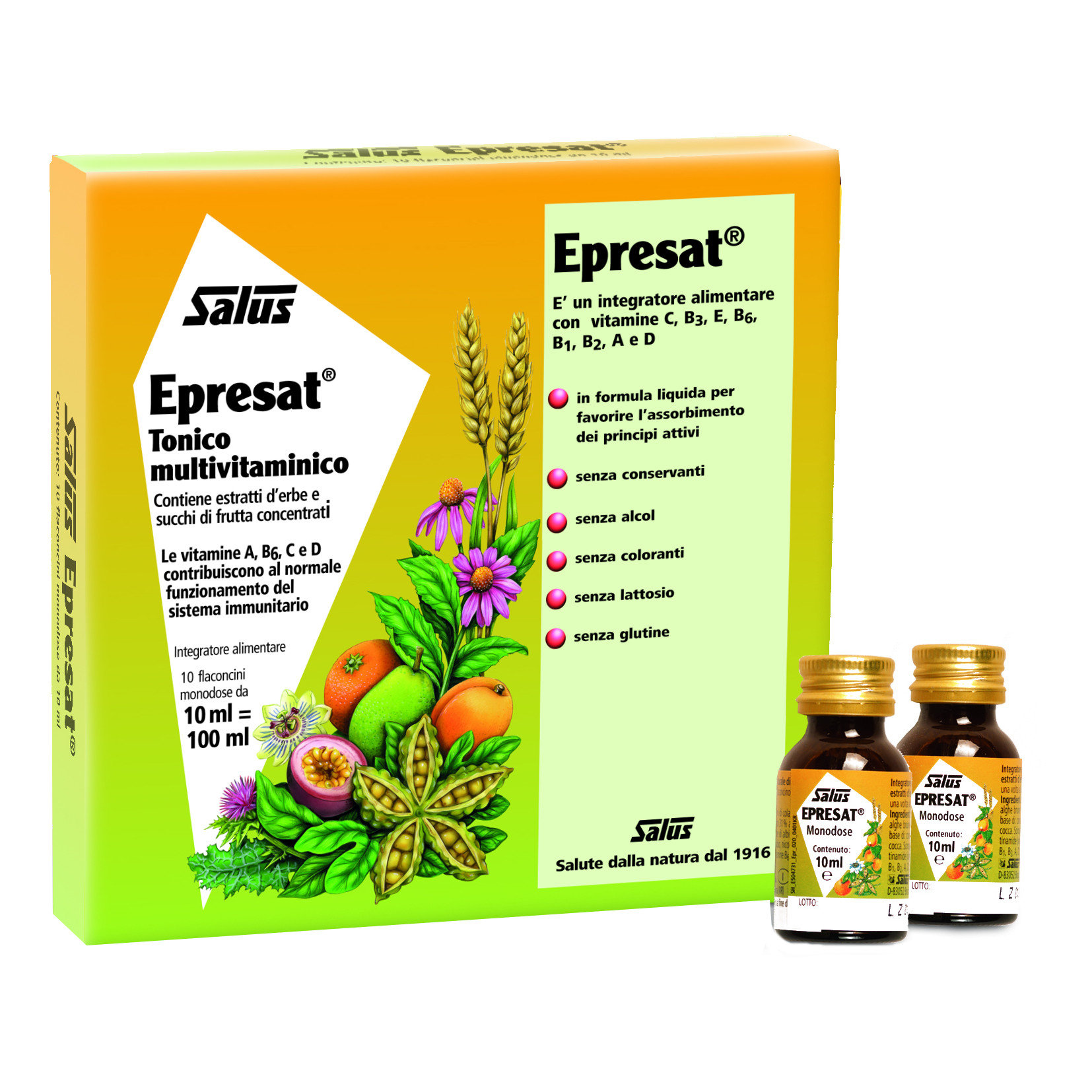 Epresat Multivitaminico Monodose 10 Flaconcini