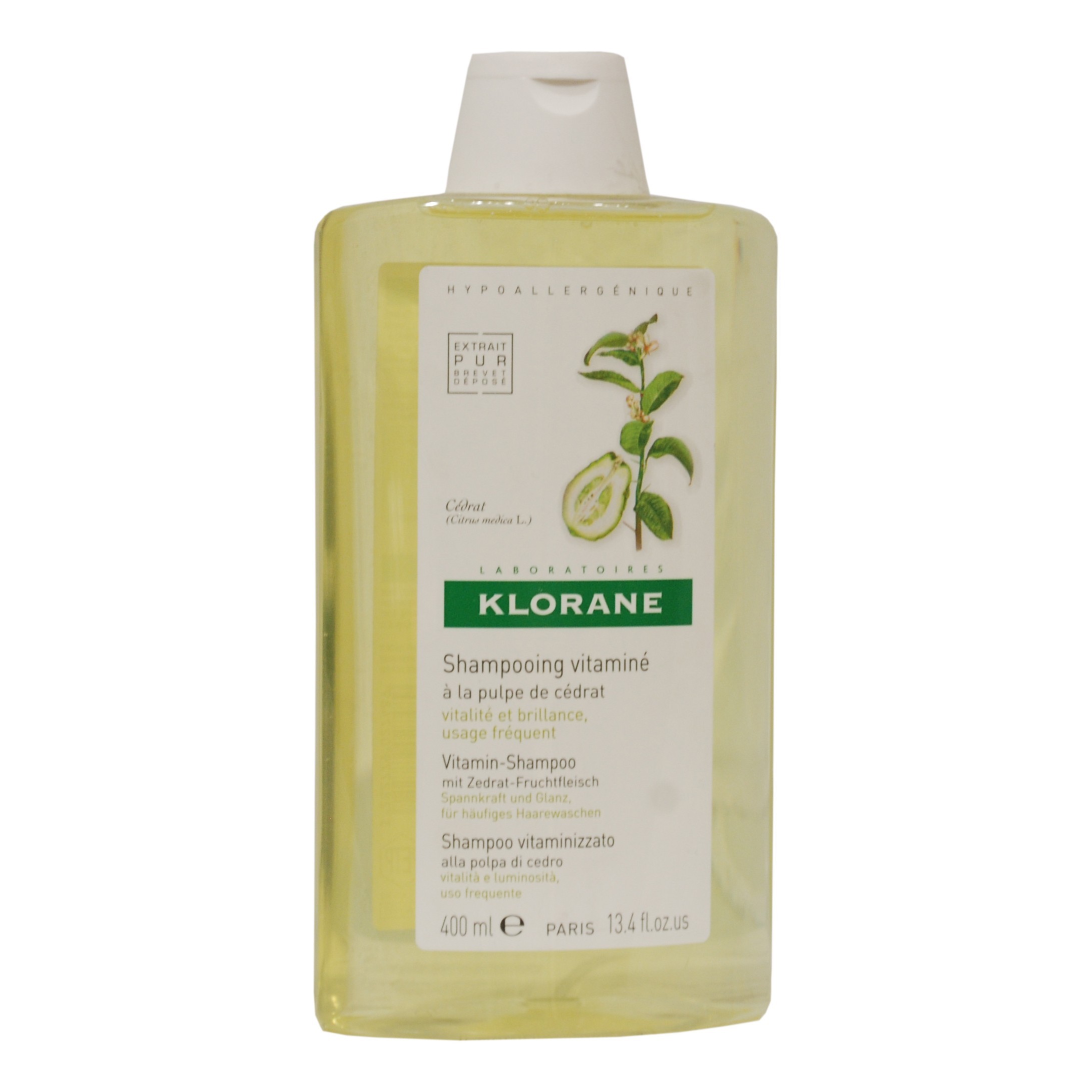 Klorane Shampoo cedro energ400ml