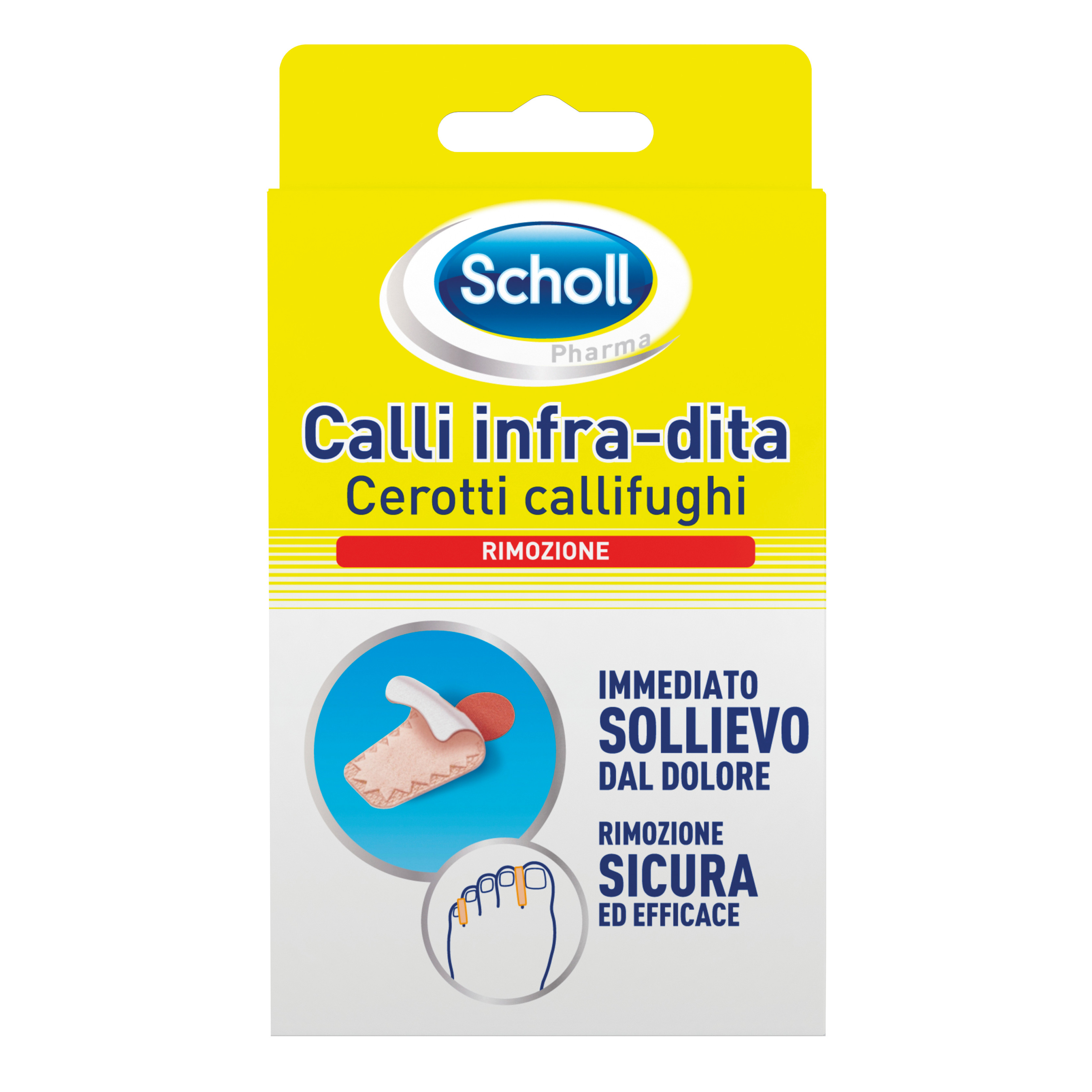 Curaped cerotto callifugo infradita 2 pezzi