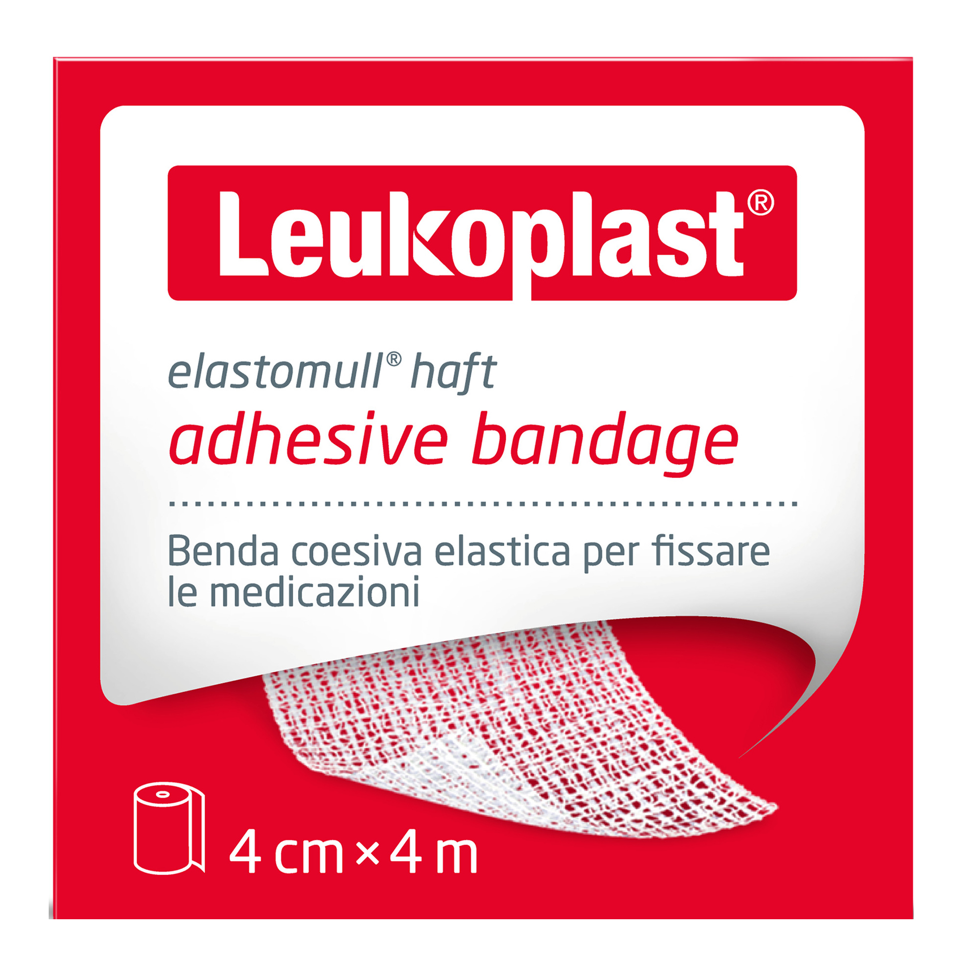 Benda elastica autoadesiva elast haft 4x400cm