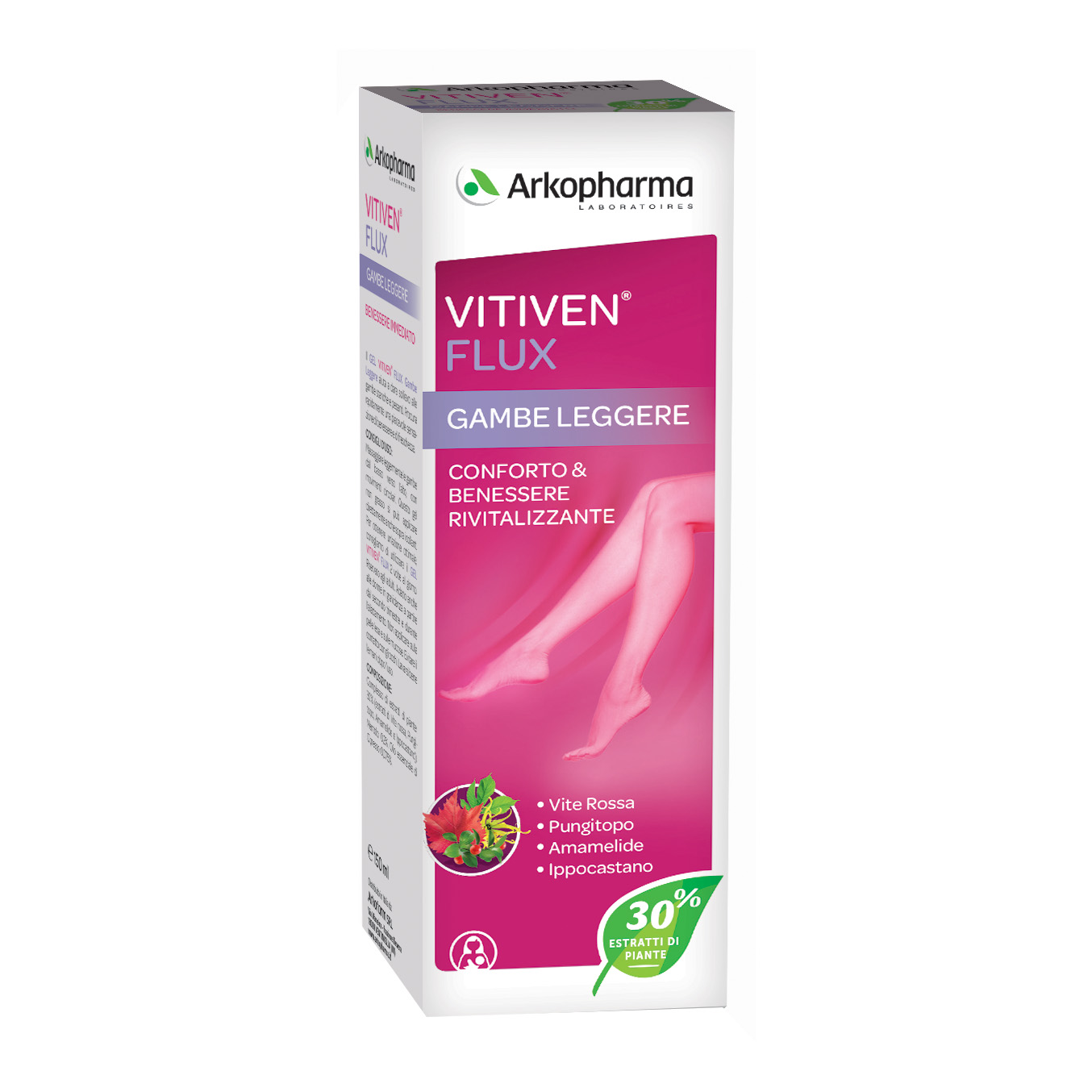 Vitiven Flux Gambe Leggere Conforto & Benessere Rivitalizzante 150 Ml