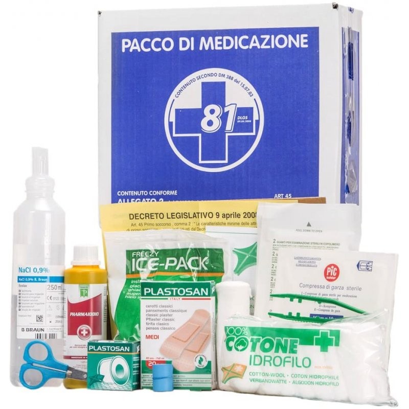 Reintegro cassetta pronto soccorso all 2 -2 persone