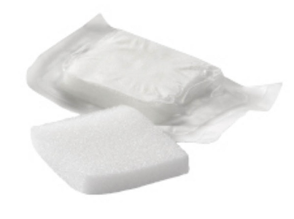 Medicazione In Compresse Di Poliuretano Espanso Formato Da Reticoli Cellulari A Nido D'ape 10pezzi 5x5x1cm Sterile