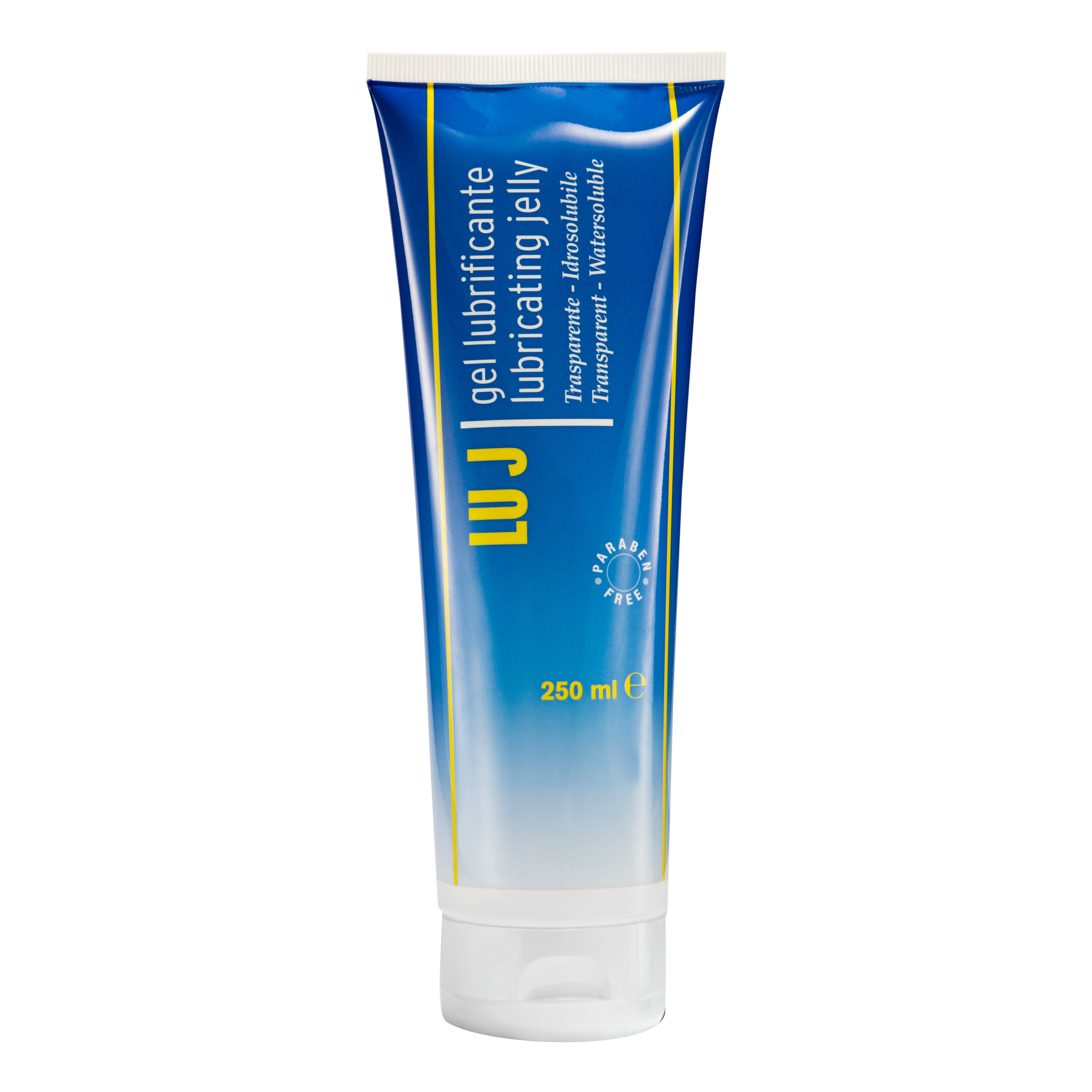 Gel lubrificante non sterile per esplorazioni rettali ginecologiche e per strumenti endoscopici flessibili idrosolubile trasparente tubo 250ml
