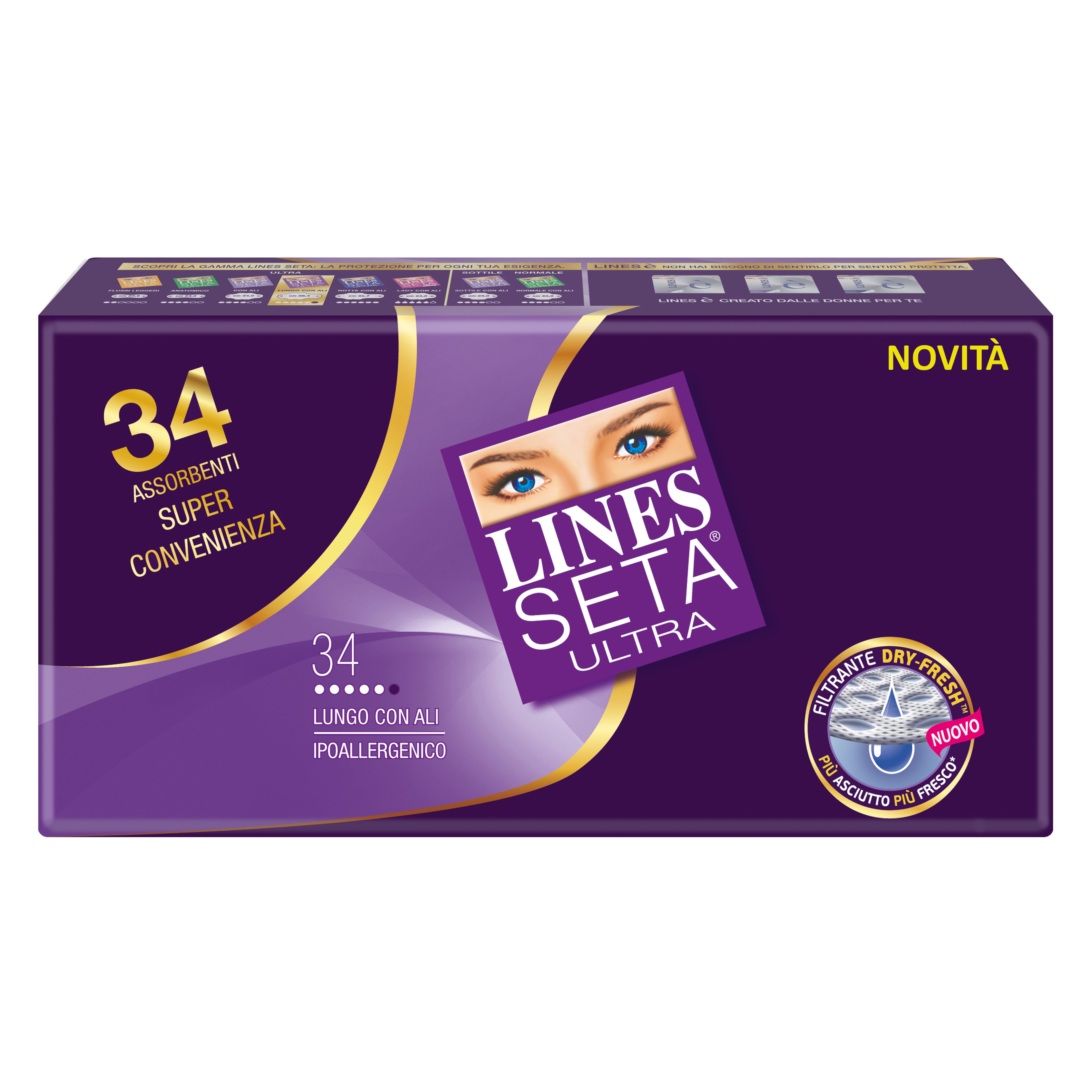 Lines Seta Ultra Lu 34pezzi 3332<<<