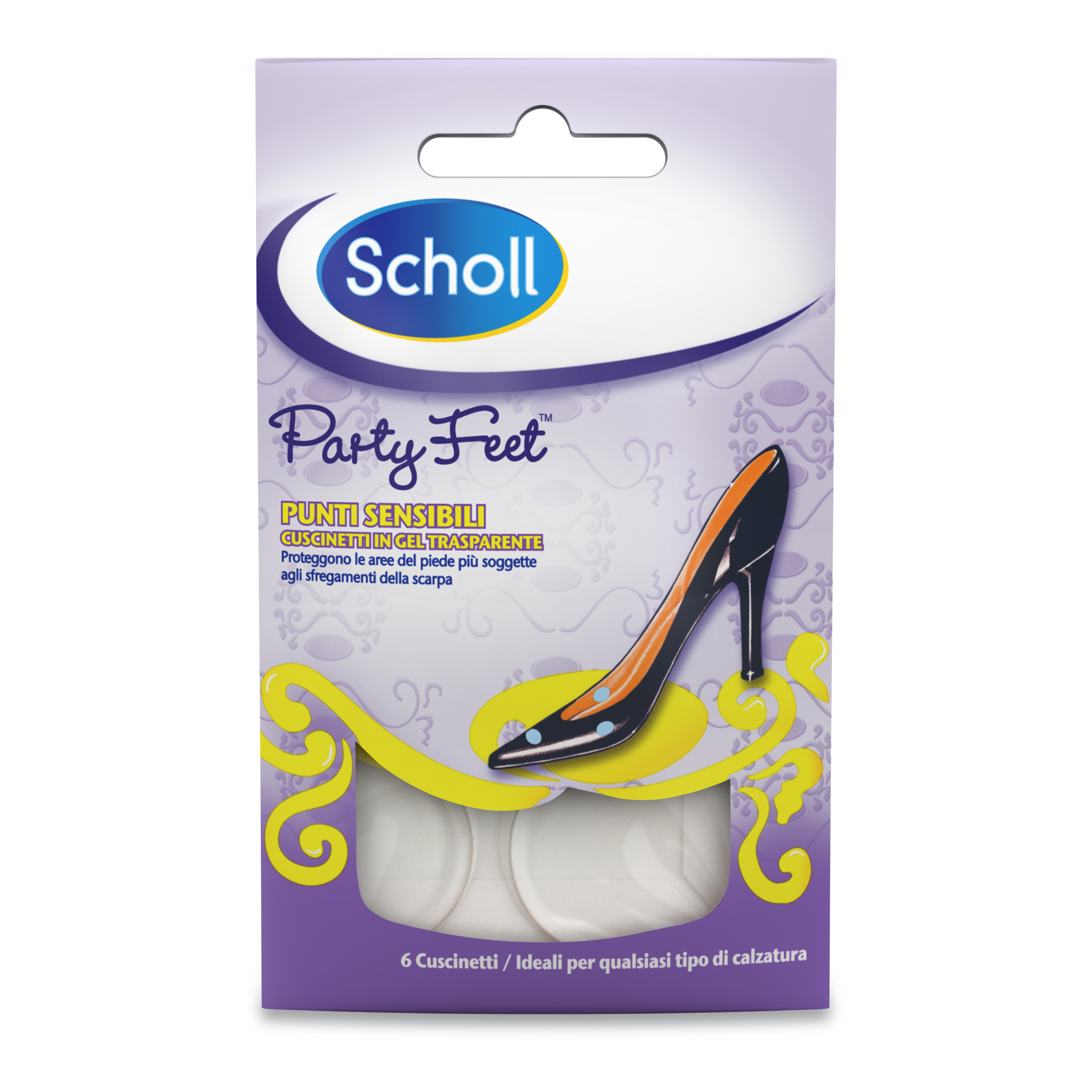 Party Feet Punti Sensibili 6pezzi