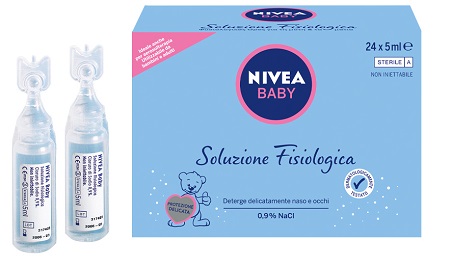Nivea baby soluzione fisiologica 24 flaconcini 5 ml
