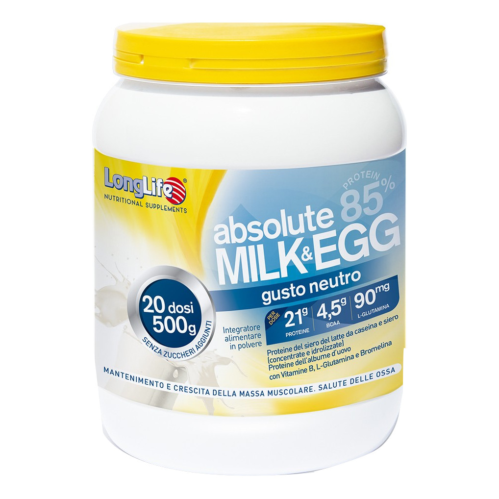 Longlife absolute milk egg 500 g
