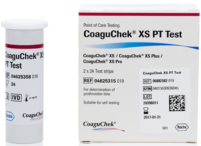 Coaguchek xs pt test 48 strips