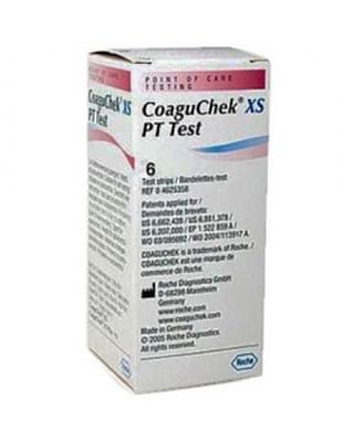 Coaguchek xs pt test 6 strips