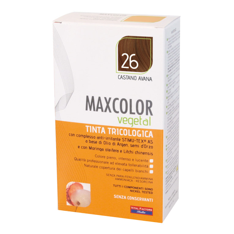 MaxColor Vegetal Tinta 26 Castano Avana 140ml