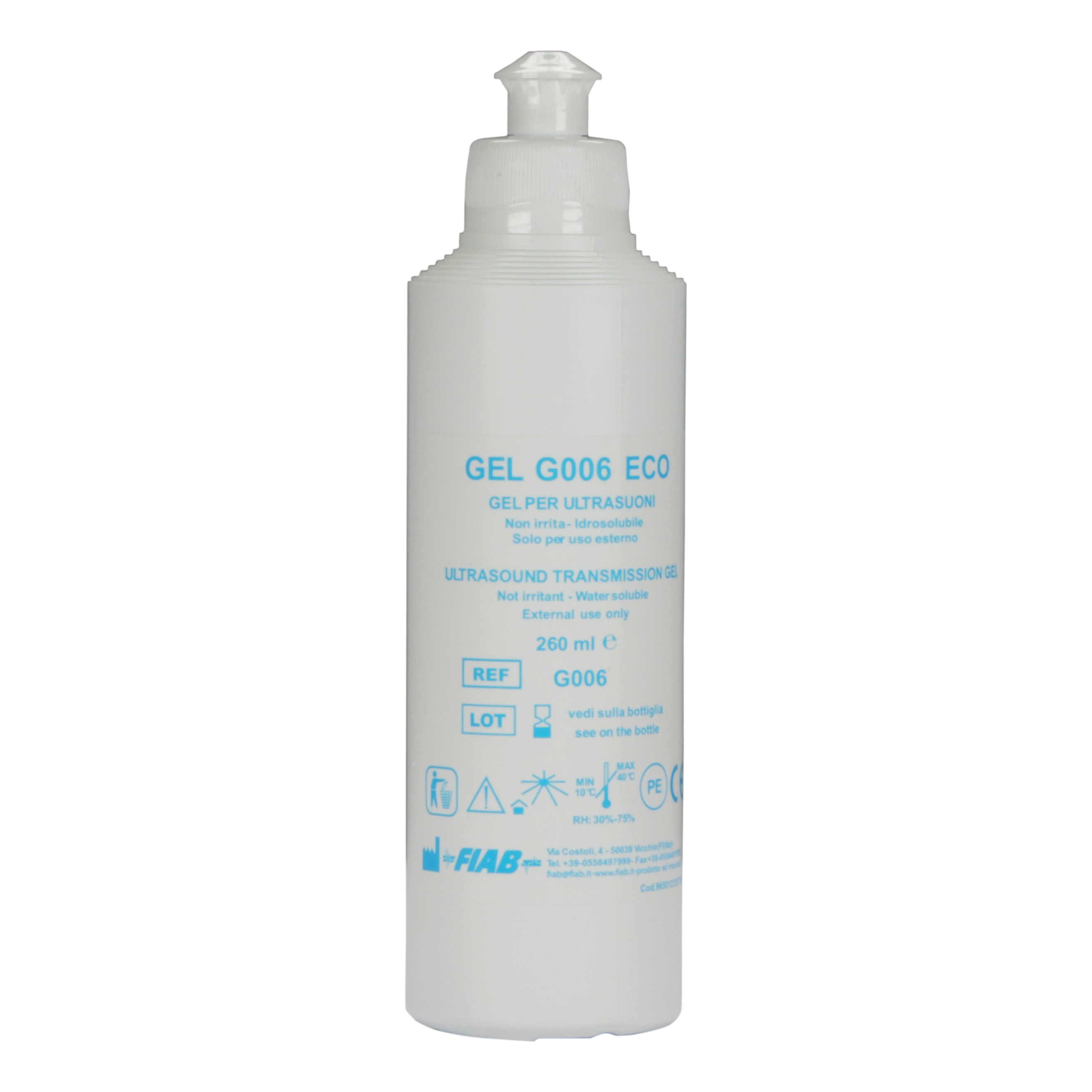 Gel ultrasu 260g farvisan