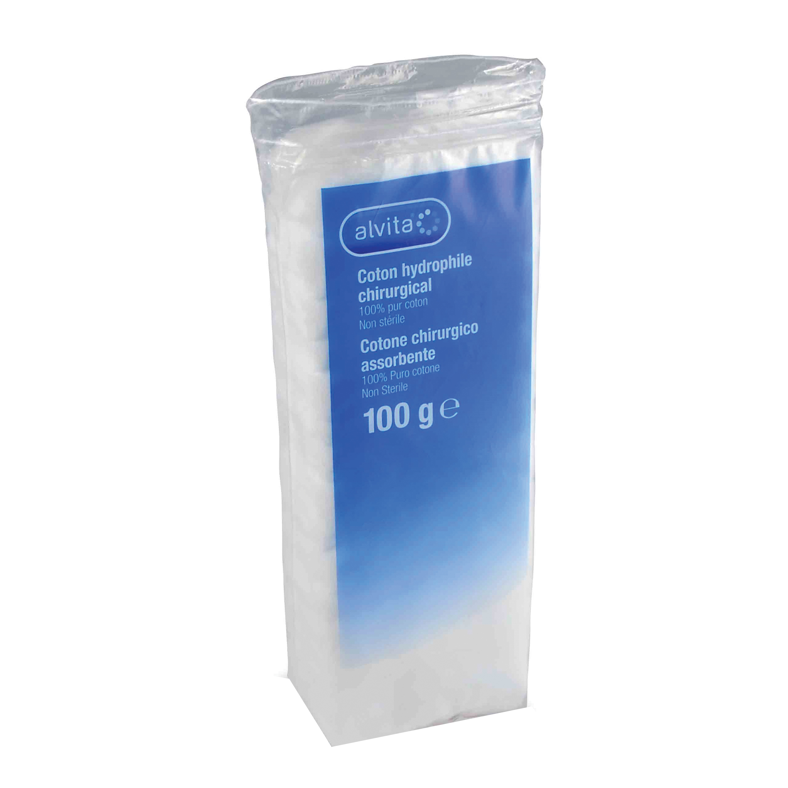 Cotone chirurgico alvita assorbente 100 g