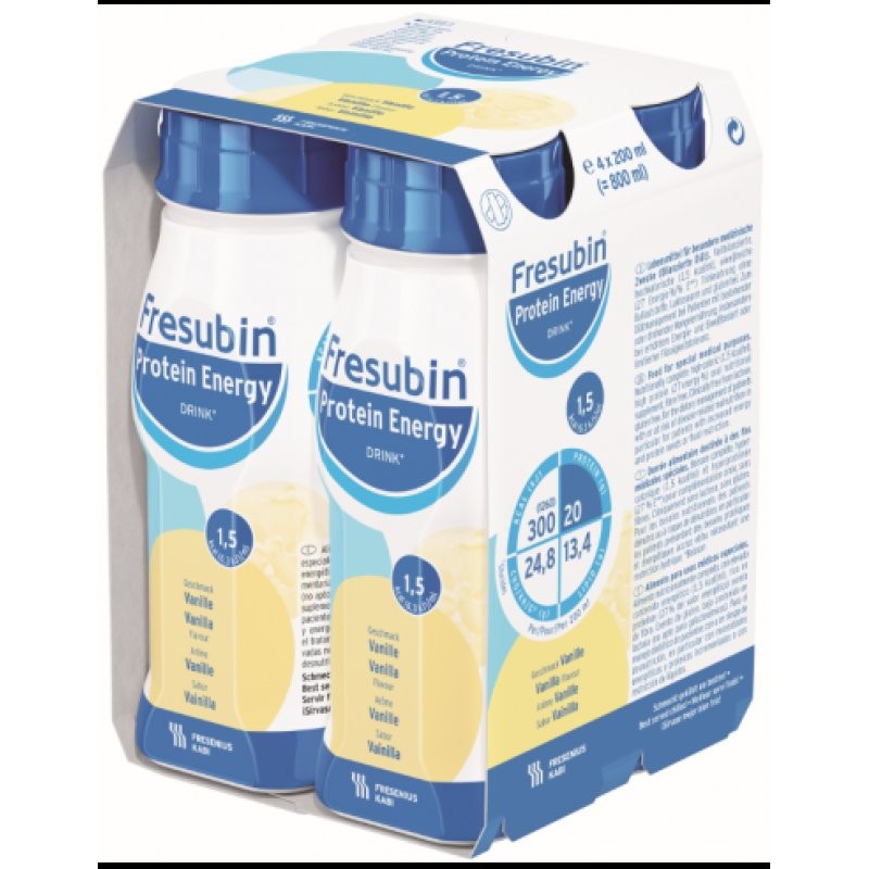 Fresubin protein energy drink vaniglia 4 x 200 ml