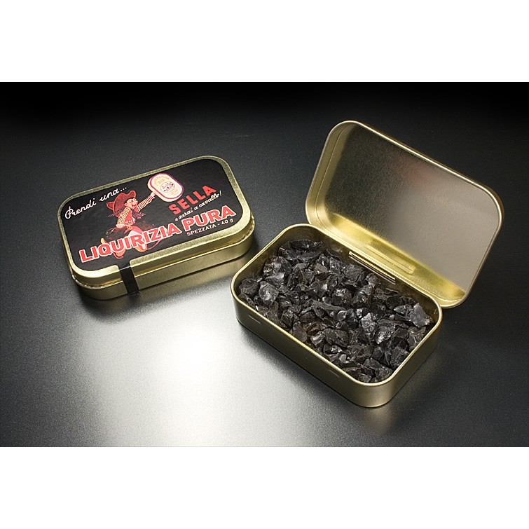Liquirizia pura spezz 40g sella