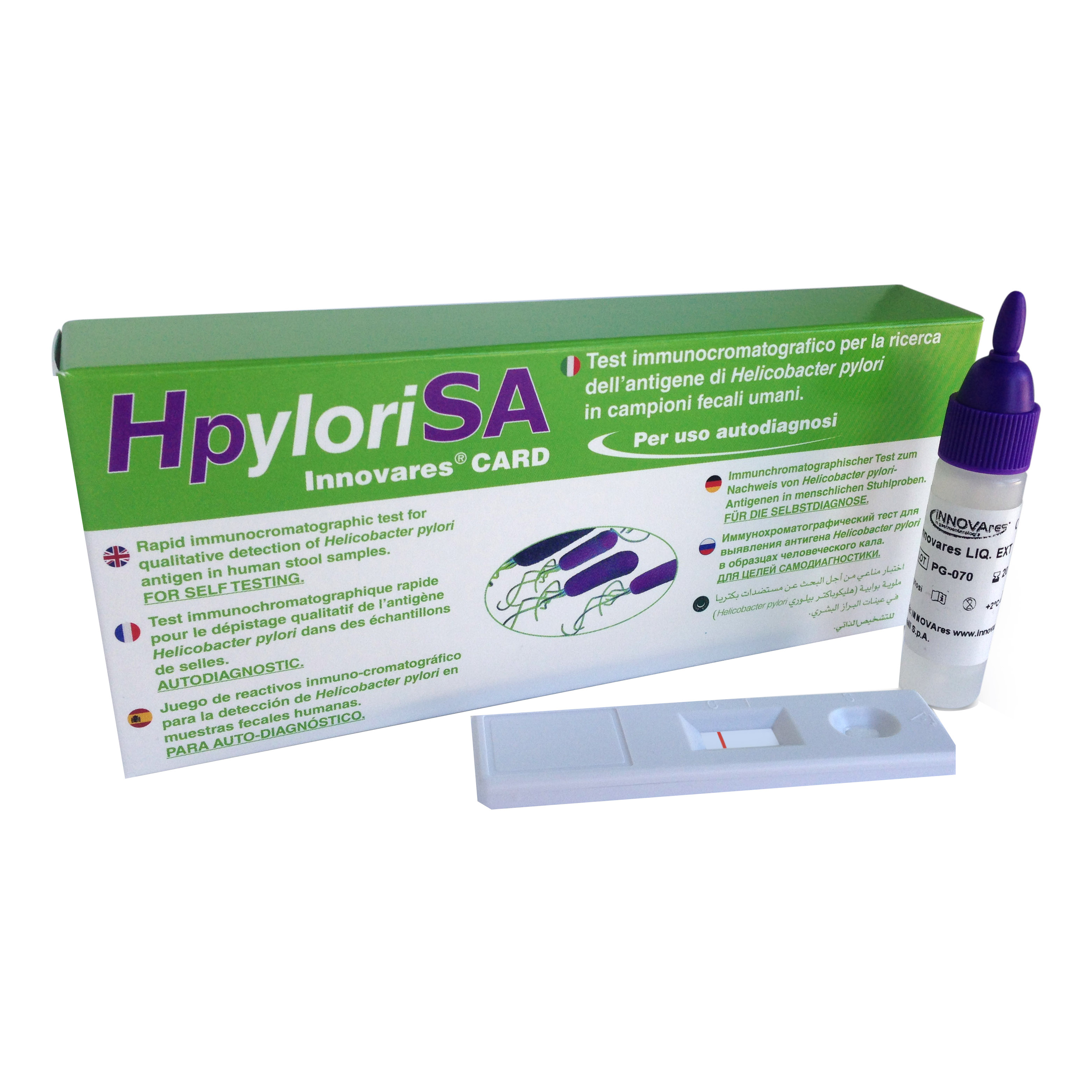Test feci antigene helicobacter pylori innovares card 1 pezzo