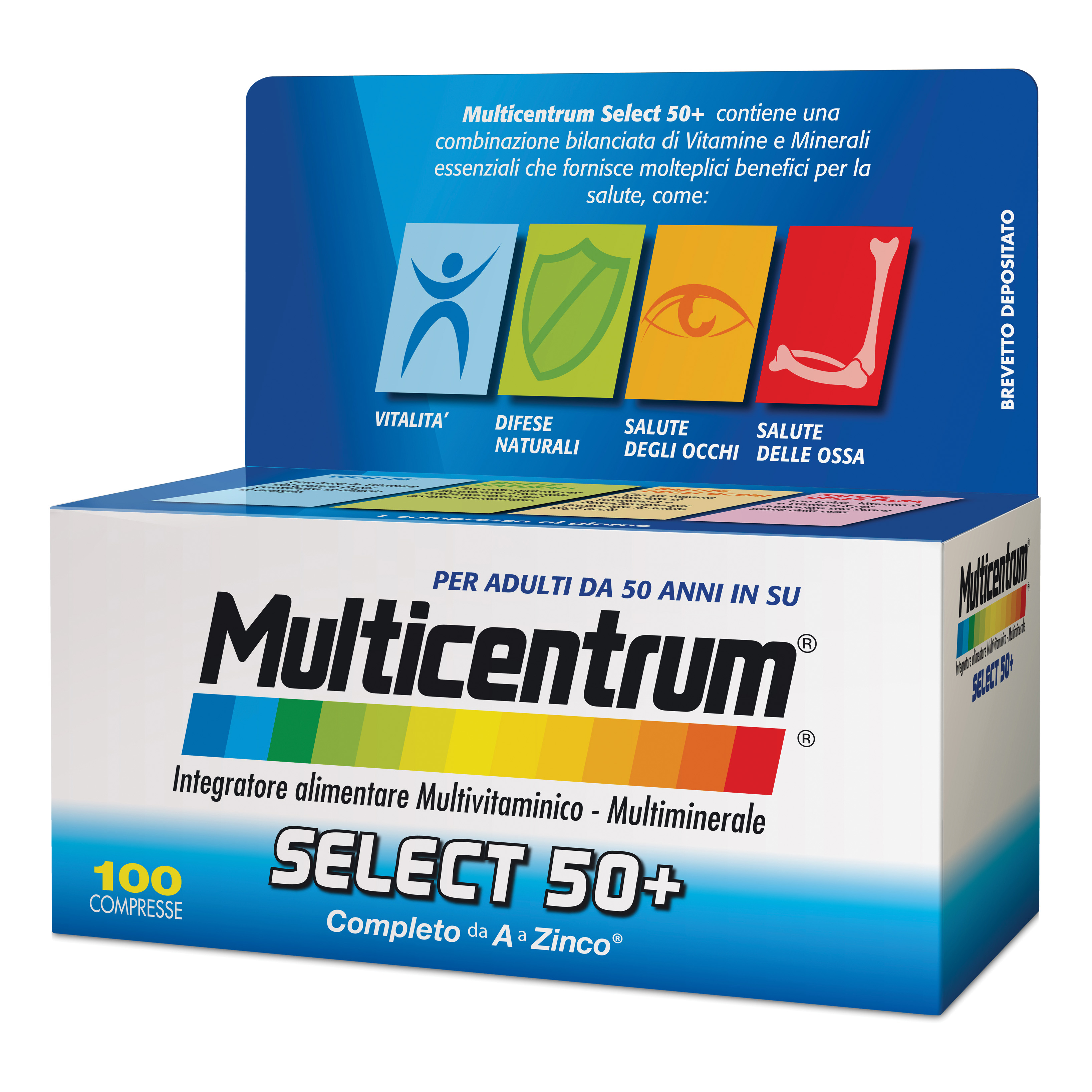 Multicentrum select50+ 100 compresse