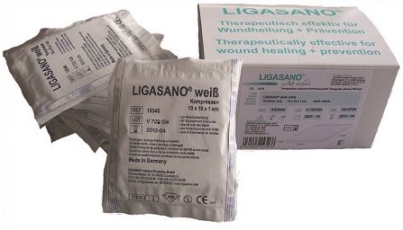 Medicazione In Compresse Di Poliuretano Espanso Formato Da Reticoli...