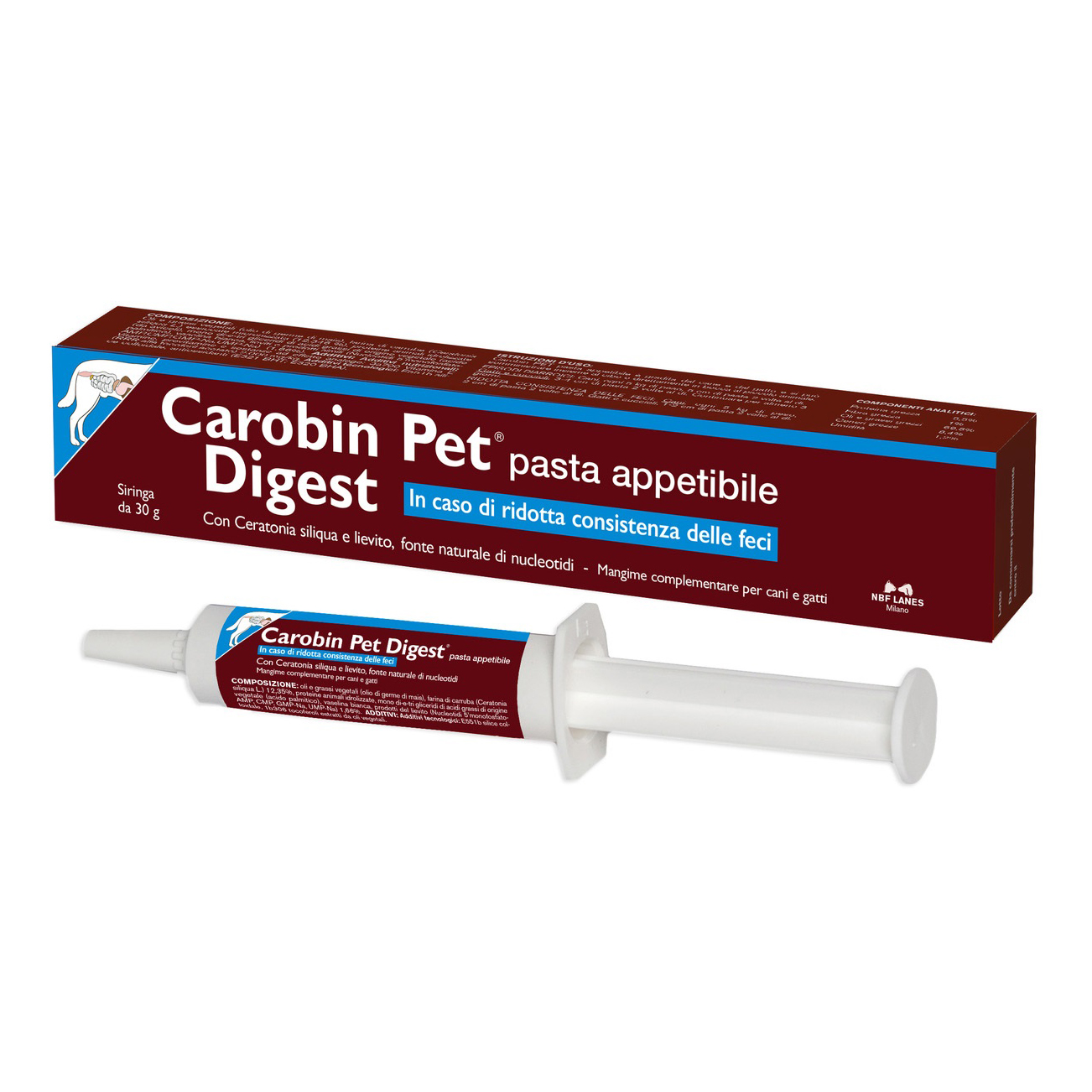 Carobin Pet Digest Pasta Cane E Gatto 30 Gr