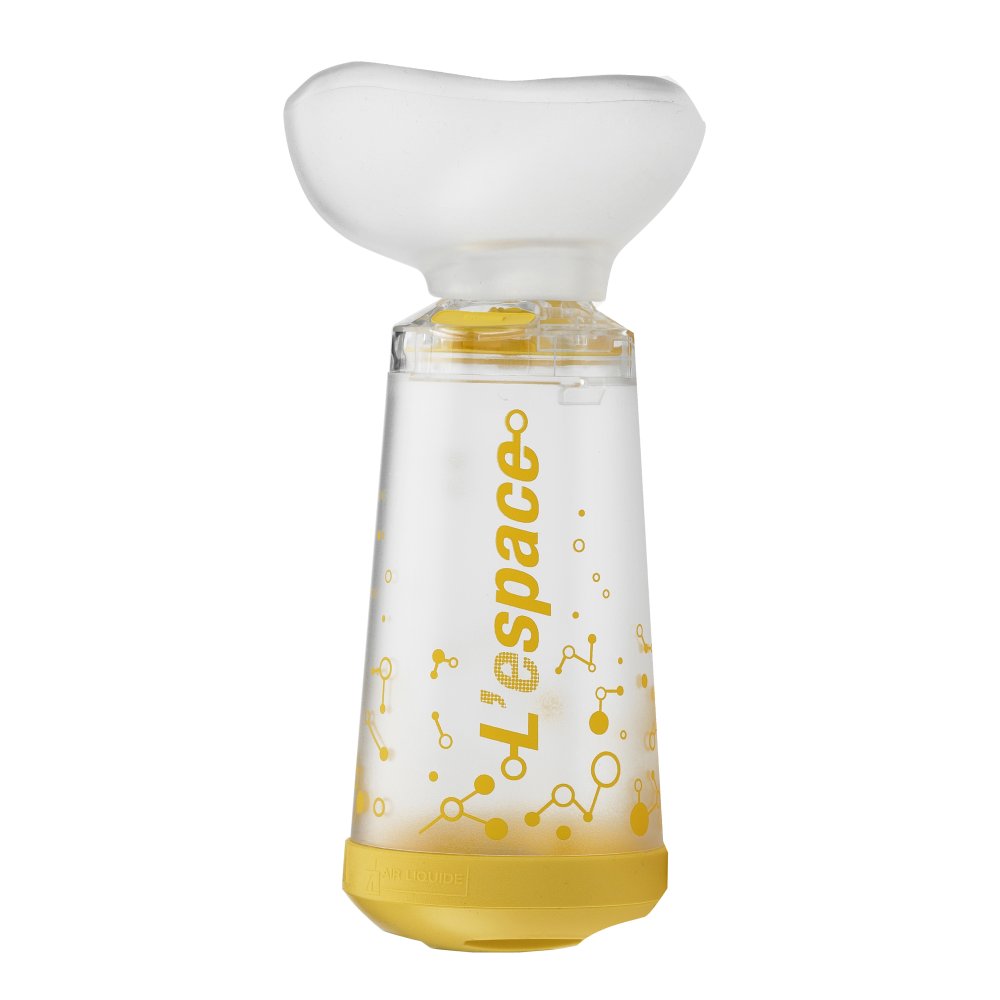 L 039 Espace Pediatrico Distanziatore Maschera Gialla 2 6 Anni