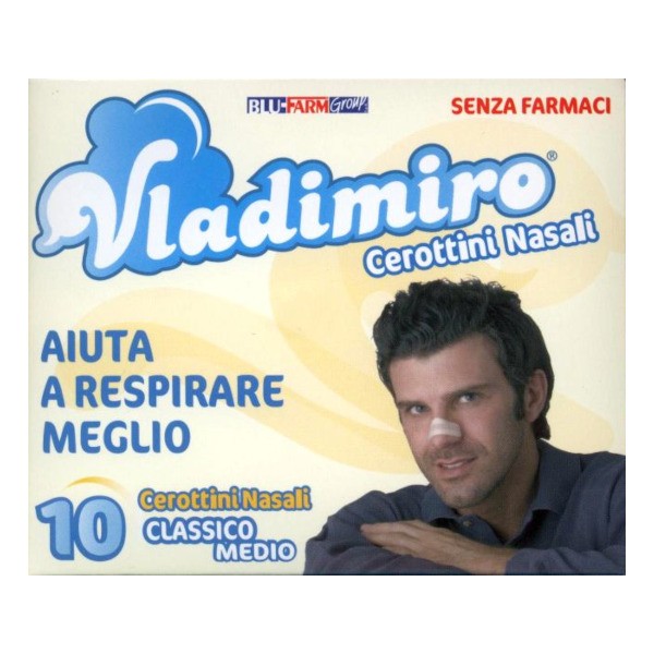 Cerotto nasale classico vladimiro small/large 10 pezzi