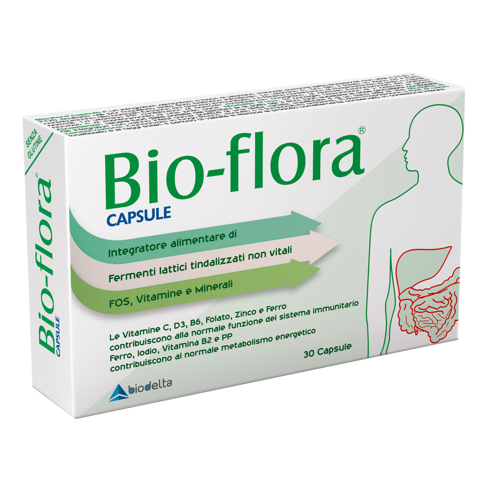 Bioflora Integratore 30 Capsule