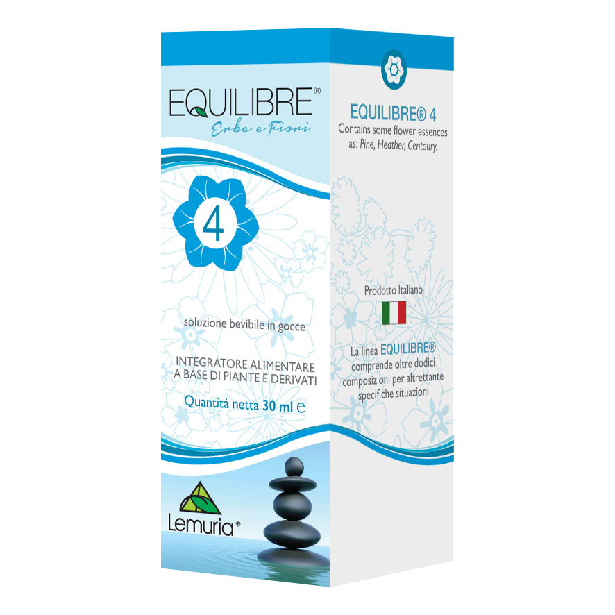 Lemuri@ Srl Equilibre 4 Gocce 30 Ml