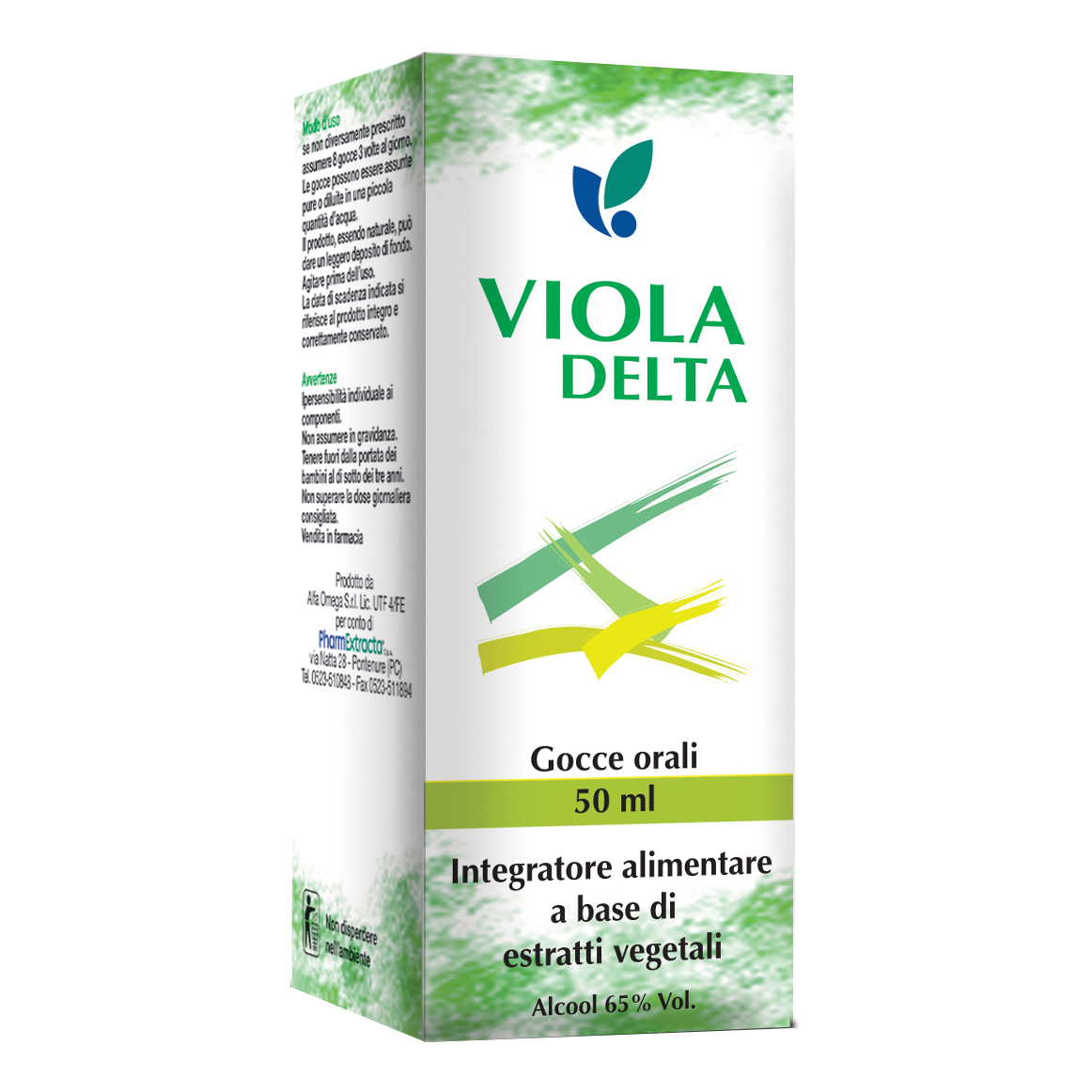 Viola delta soluzione idroalcolica 50 ml
