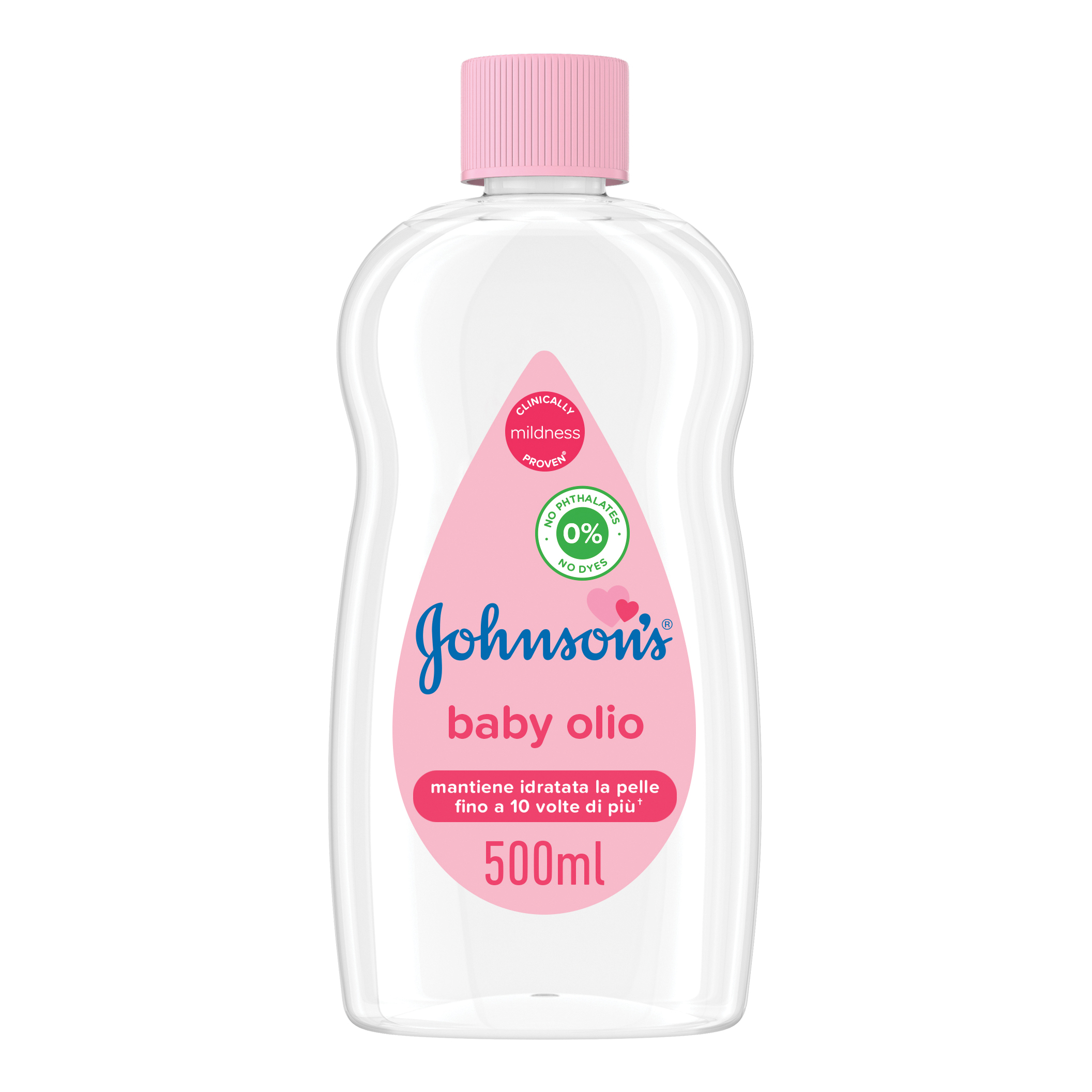 Johnsons baby olio regolare 500 ml