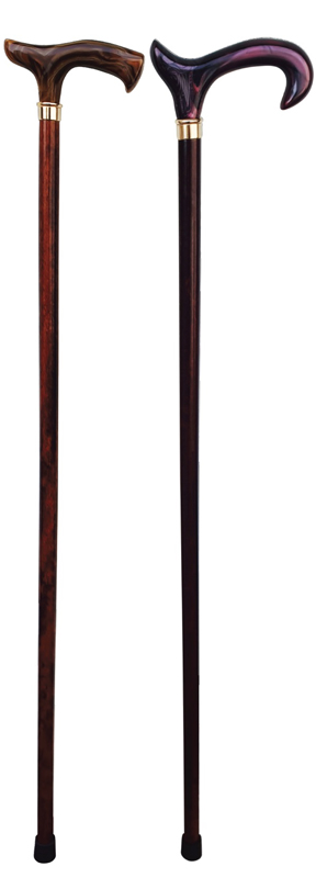 Bastone legno donna t marm.f/c