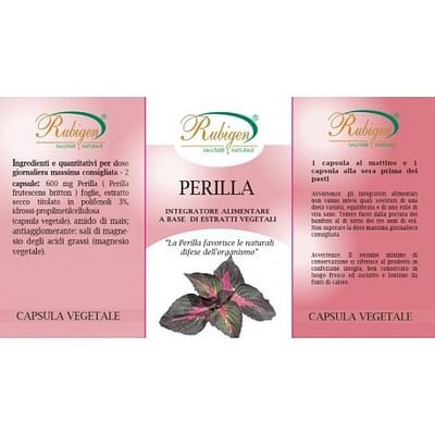 Natur-Farma Srl Rubigen Perilla Frutescens 60 Capsule