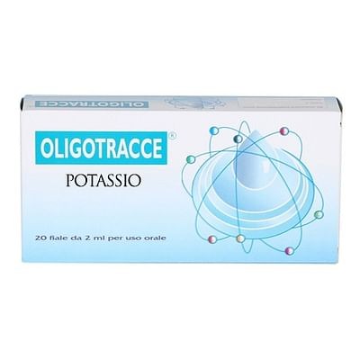 Oligotracce potassio 20f 2ml