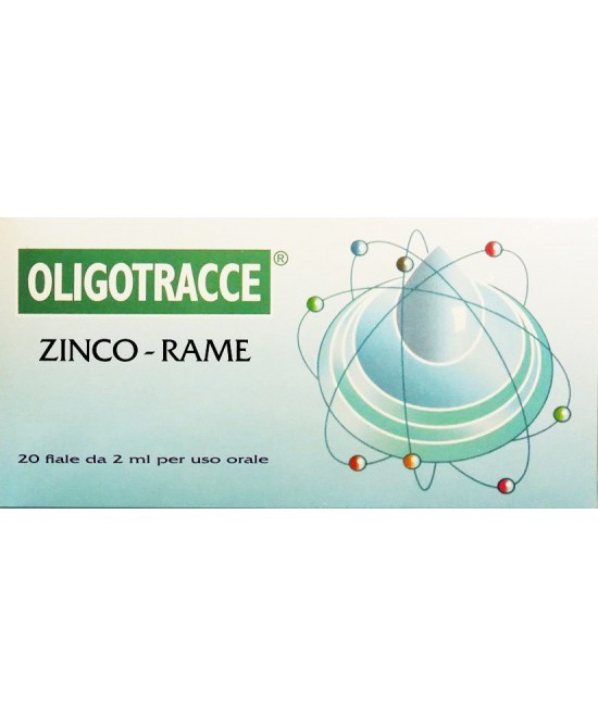Oligotracce zinco rame 20f 2ml