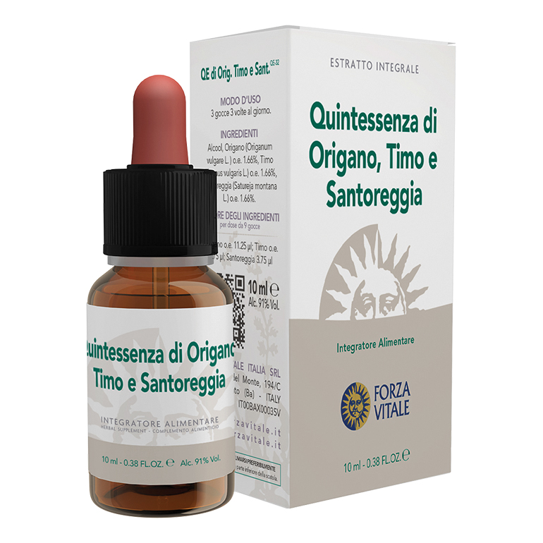 Ecosol quintessenza di origano/timo/santoreggia gocce 10 ml