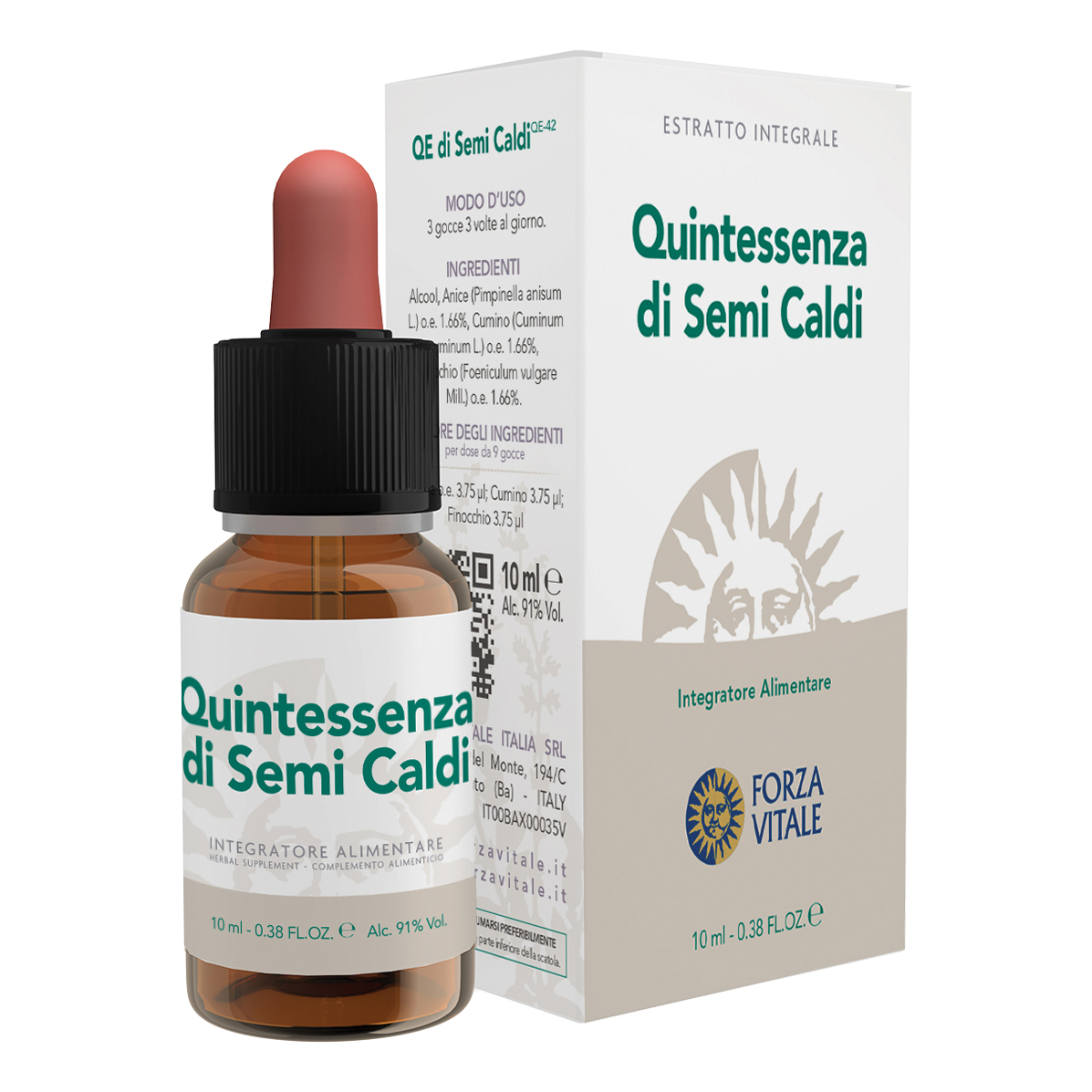 Forza Vitale Italia Srl Quintessenza Semi Caldi 10Ml