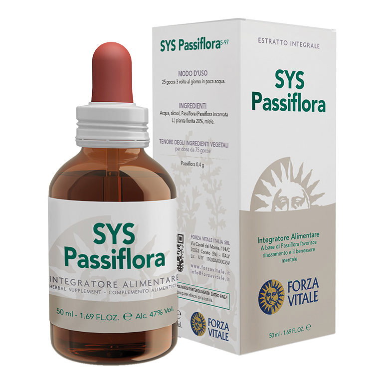 Forza Vitale Italia Srl Sys Passiflora Gocce 50Ml
