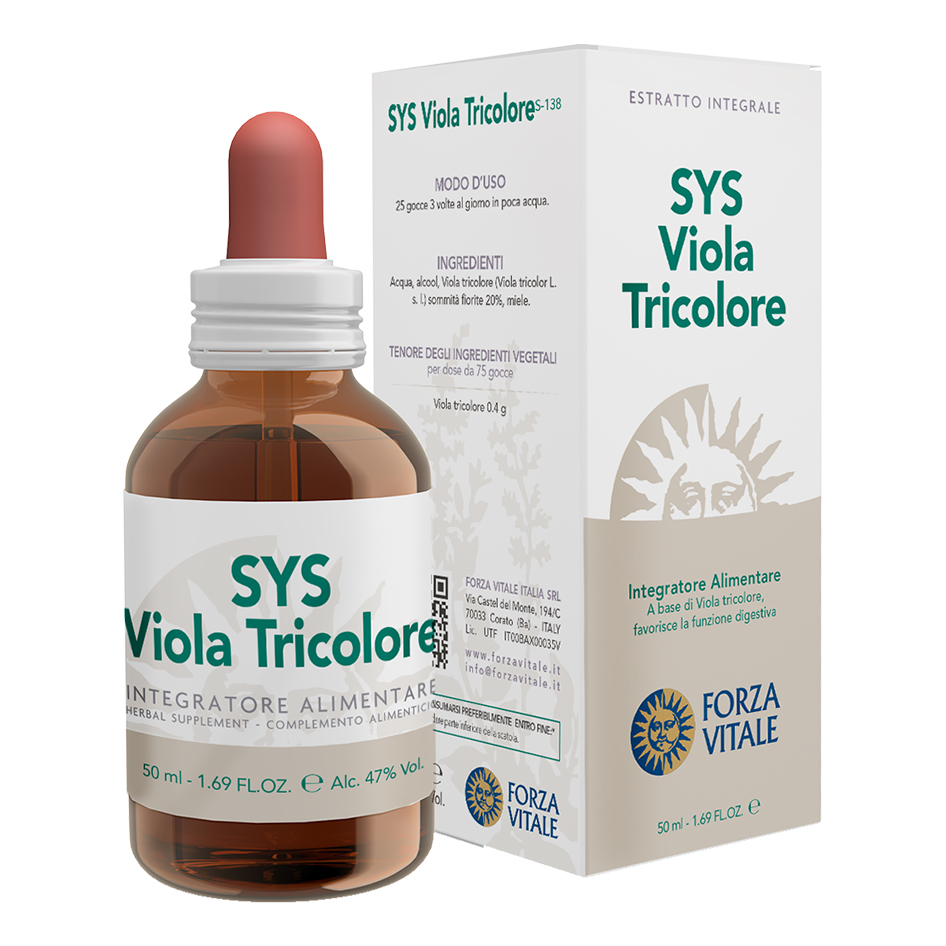 Sys viola tricolore gocce 50 ml