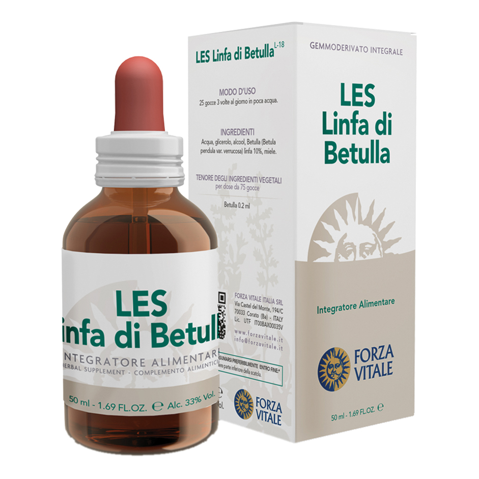 Forza Vitale Italia Srl Les Linfa Betulla Gocce 50Ml Fvt